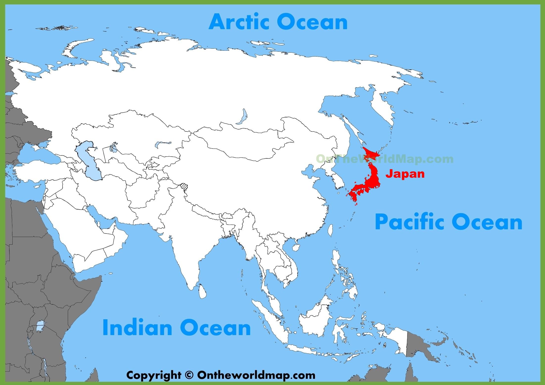 日本アジア地図 アジア日本地図東アジア アジア