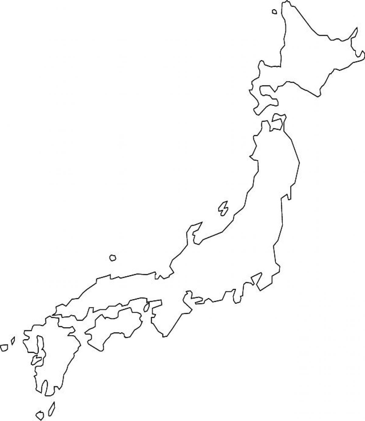 印刷可能な日本地図 地図の印刷 東アジア アジア