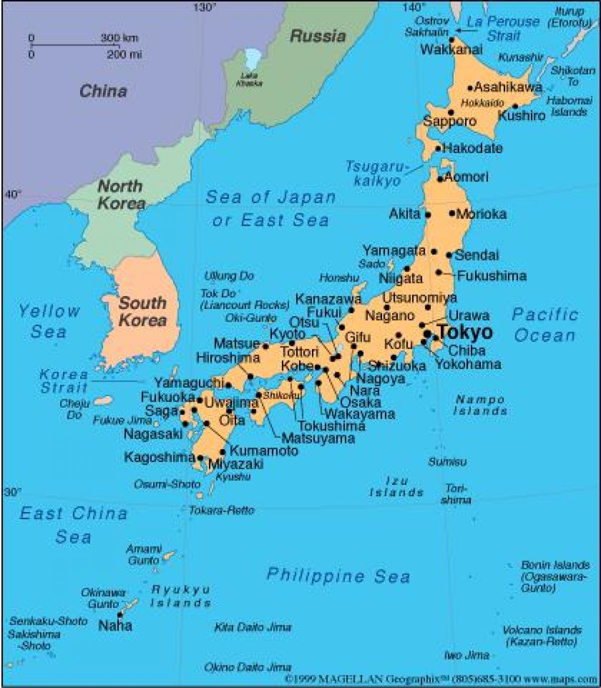 日本列島の地図 地図に日本列島 東アジア アジア