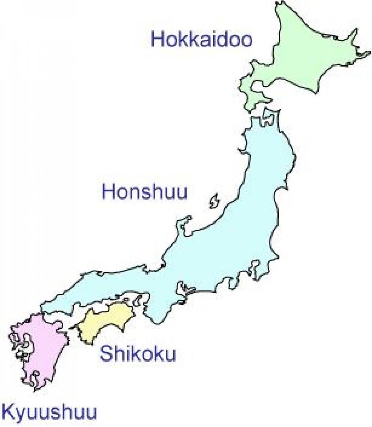 日本地図の島 日本列島の地図 東アジア アジア