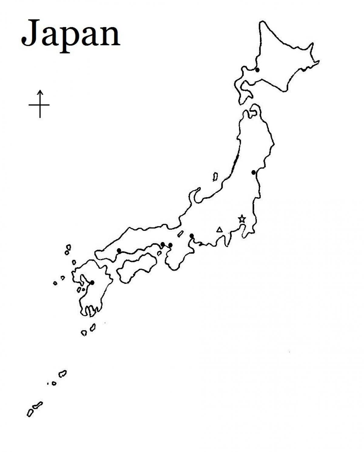 日本地図簡単 単純なマップ 東アジア アジア