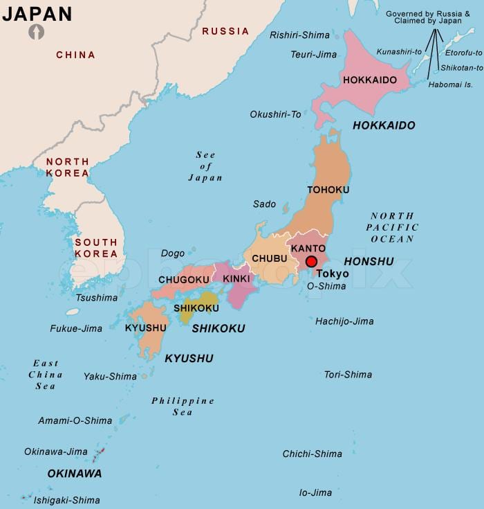 政治地図が日本