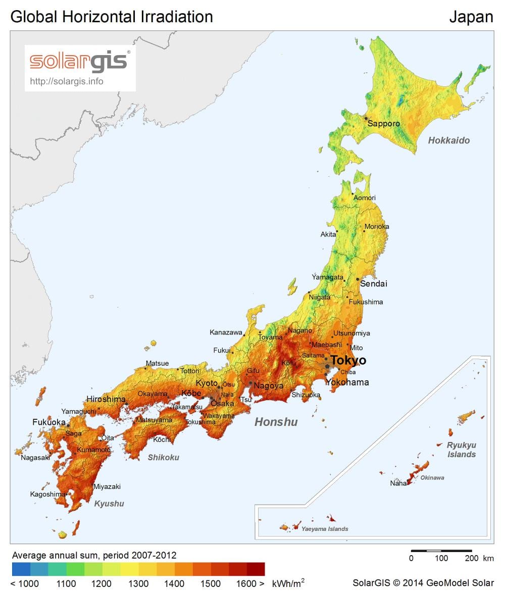 地図の国の日差し