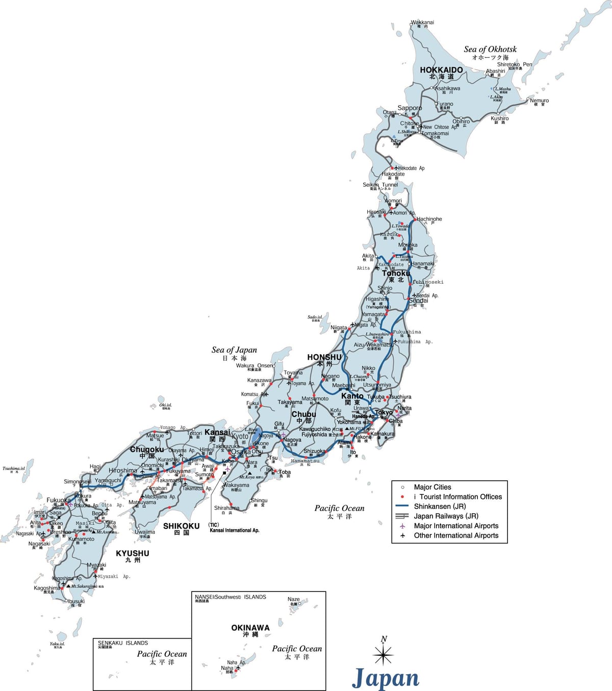 日本交通地図