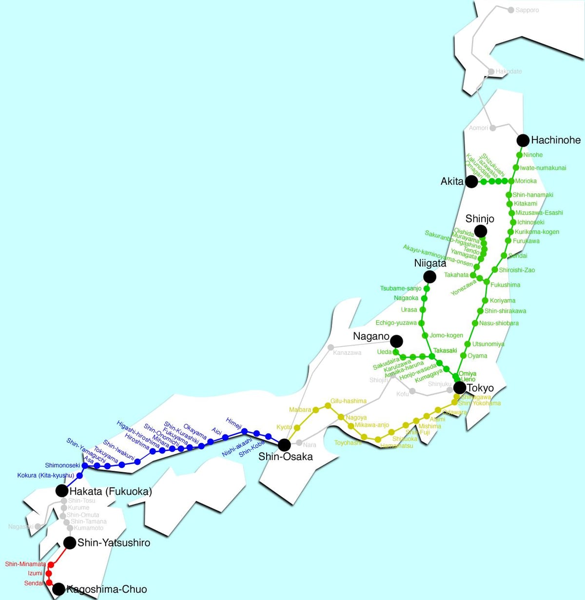 jr日本地図