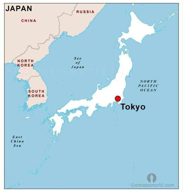 日本の地図