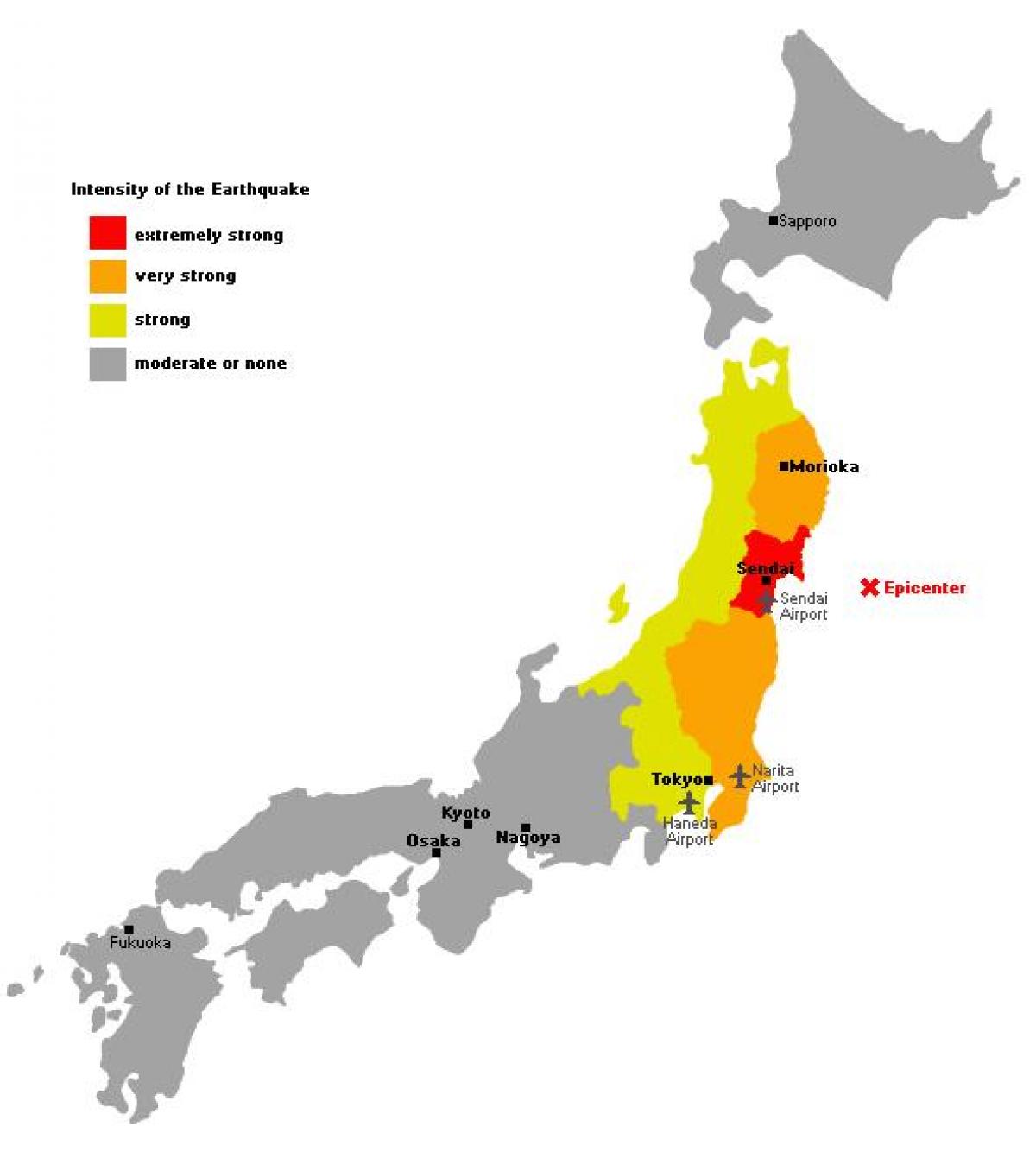 地図日本の津波