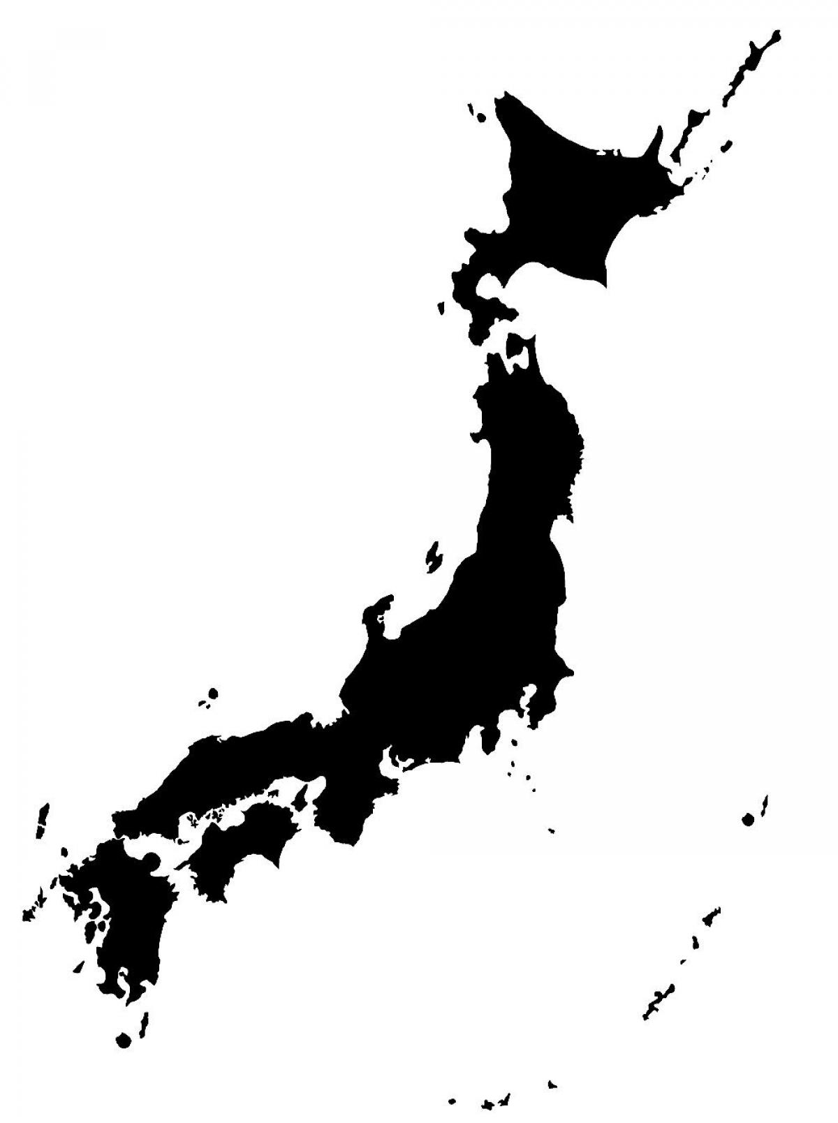 日本地図png-日本地図png(東アジア-アジア）