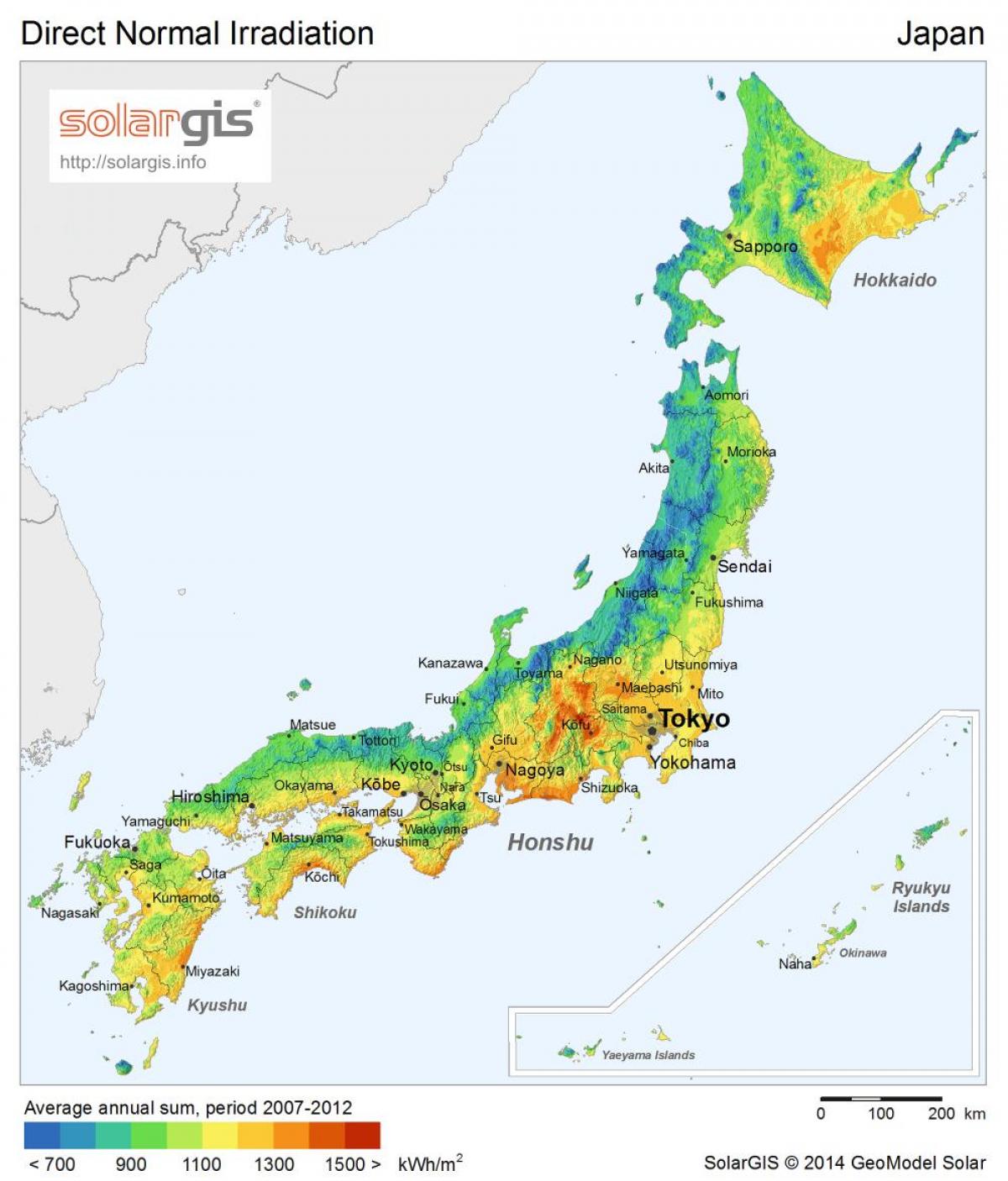 放射線日本地図
