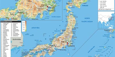 地図日本の地理