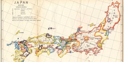 地図日本の封建
