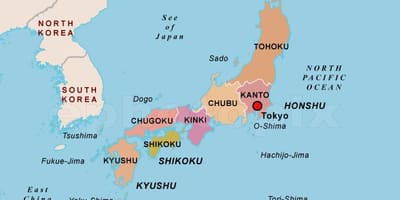 政治地図が日本