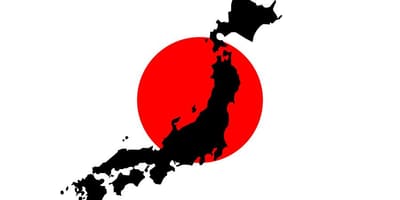 日本地図のフラグ
