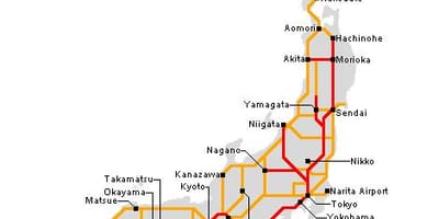 鉄道の日本地図