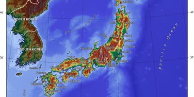 日本オフラインの地図