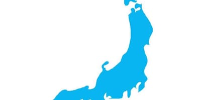 日本ベクトルの地図