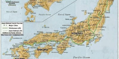 日本地形図