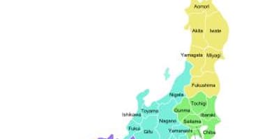 日本地図州