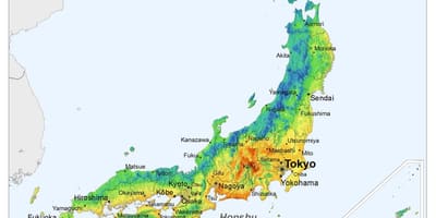 放射線日本地図