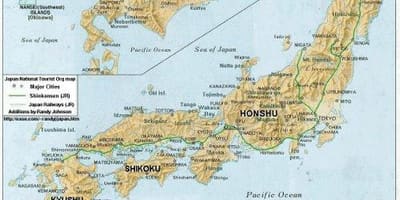 日本詳しい地図